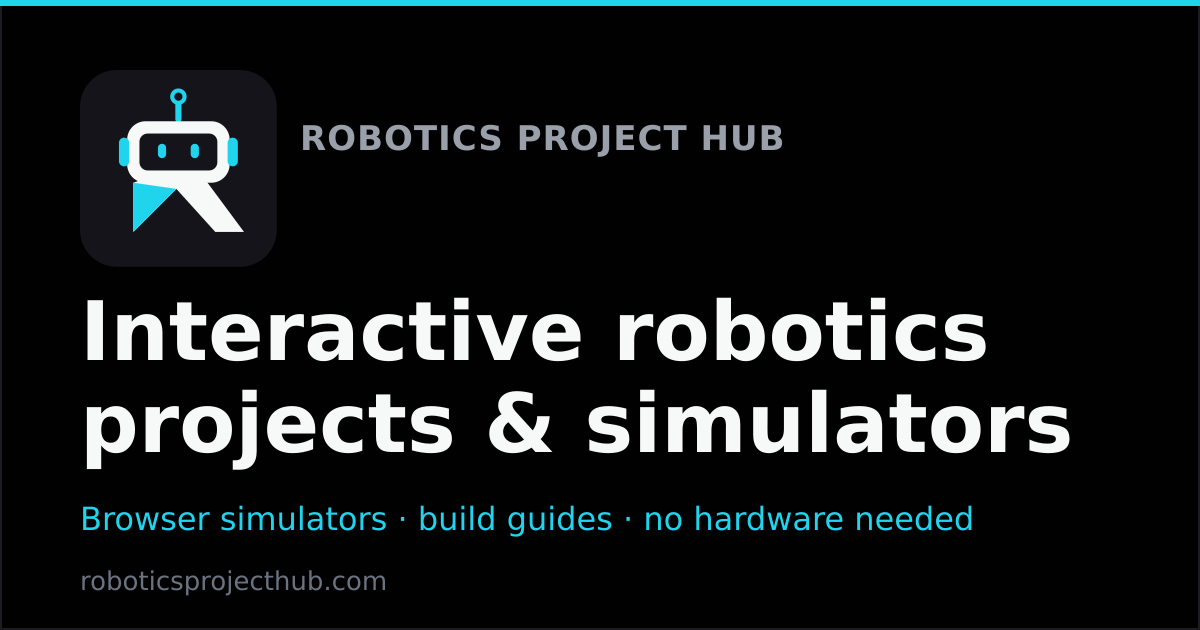 Robotics Projects & Simulators | Robotics Project Hub
